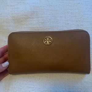 Tory Burch Camel Wallet